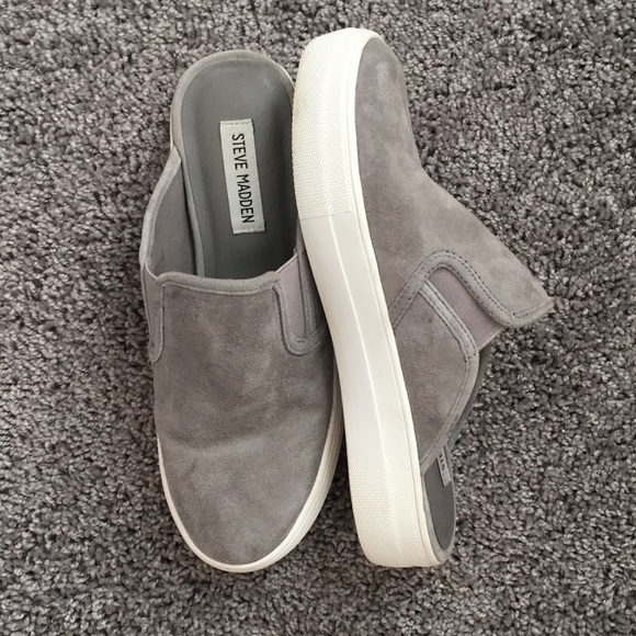 Steve Madden Shoes - STEVE MADDEN suede slip ons